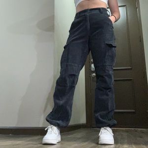 Brandy Melville Corduroy Cargo Pants